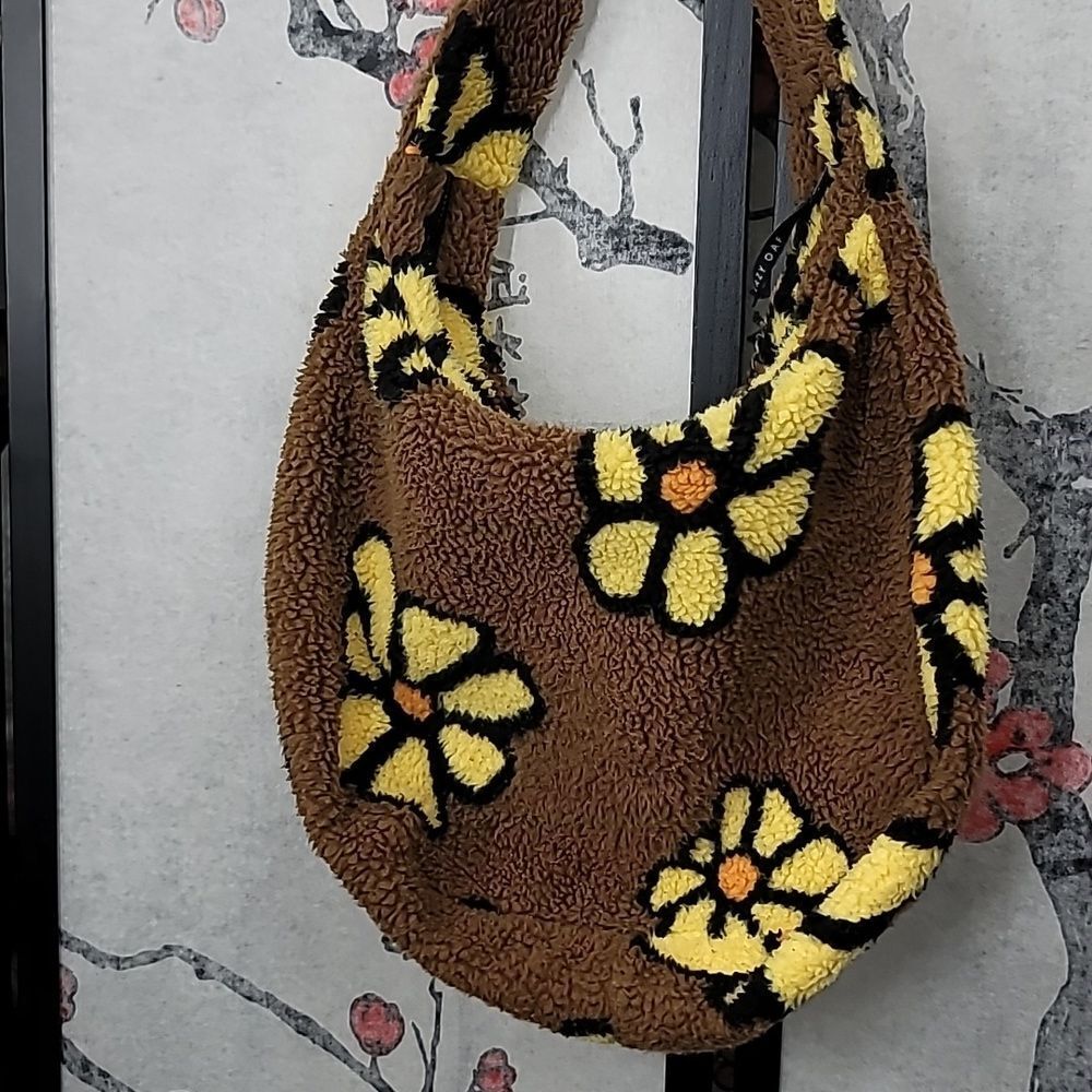 Lazy Oaf Flower Fleece Hoodie And Bag Set - Picture 9 of 13